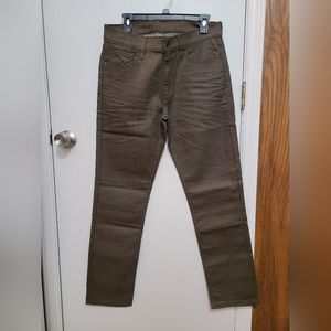 Levi's 511 brown pants 33/32